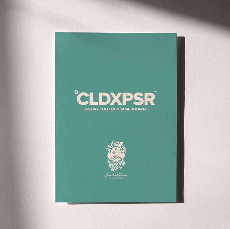 CLDXPSR 365 Day Journal Habit Tracker for Cold Exposure, Ice Baths & Cold Plunges