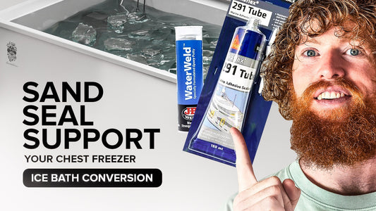 Must-Know Sealing & Support Hacks | DIY Chest Freezer to Ice Bath Conversion Grounded Ginger