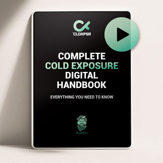 3-Step Cold Exposure Protocol Video Guide for a Safe & Life-Changing Experience | Interactive Digital Handbook