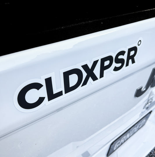 CLDXPSR 🧊🥶 JUMBO Vinyl Sticker - 300mm W