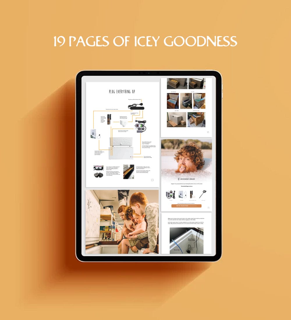 The Ultimate FREE DIY Step By Step Guide for At-Home Ice Baths, Cold Plunges & Hydrotherapy | Digital E-Book + Videos