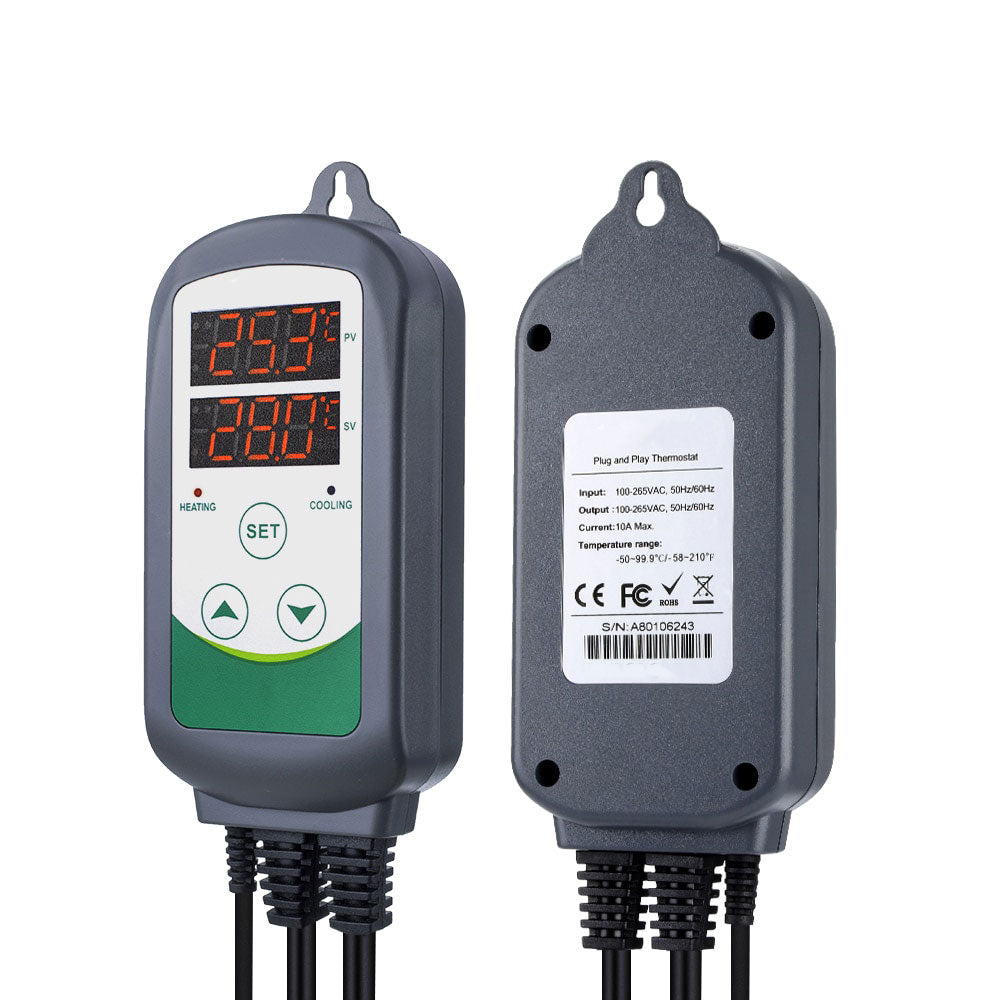 Temperature Controller Lock String Water Temperature Controller Thermostat | Set & Forget | Cold Water Th ...